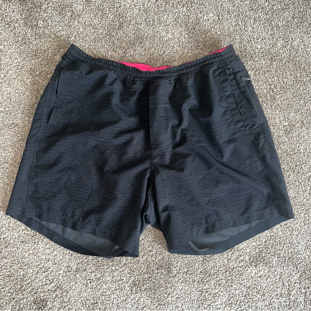 Birddogs Men`s Black Boom For Your Boomstick Lined Drawstring Shorts Size 3XL